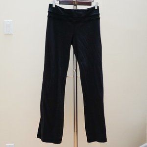 Black Lululemon Groove Pant with Frill Detail GUC